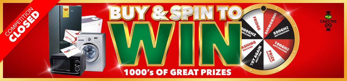 BUY & SPIN TO WIN