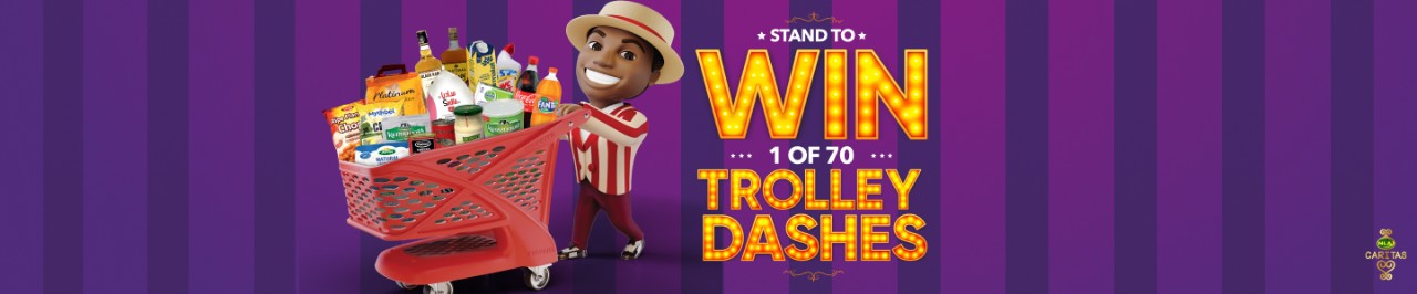 WIN ONE OF 70 TROLLEY DASHES