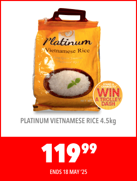 Platinum Vietnamese Rice 4,5 KG