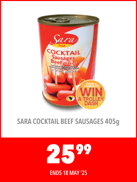 Sara Cocktail Beef Sausages 450g