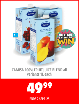 CAMISA 100% FRUIT JUICE BLEND ALL VARIANTS 1L EACH, 49,99