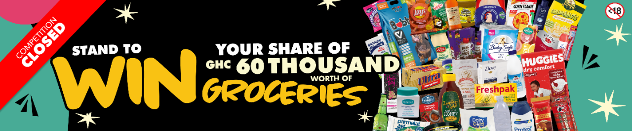 WIN GROCERIES FOR A YEAR