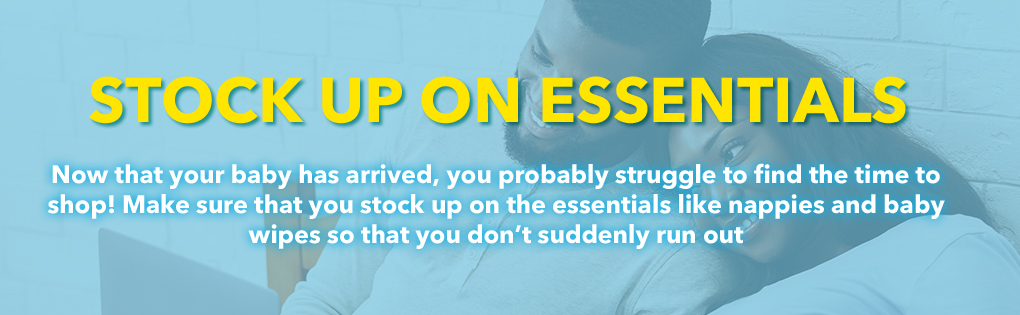 STOCK UP ON ESSENTIALS STOCK UP ON ESSENTIALS