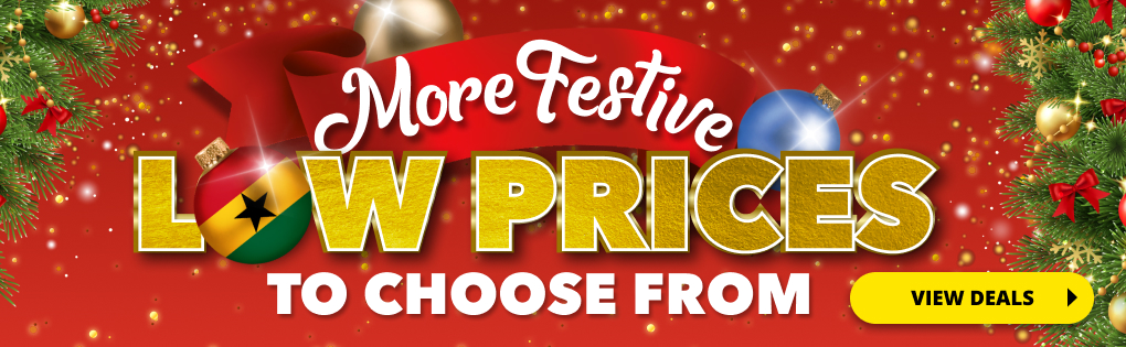 MORE FESTIVE LOW PRICES
