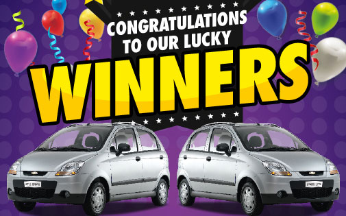 CONGRATULATIONS TO OUR LUCKY WINNERS CONGRATULATIONS TO OUR LUCKY WINNERS
