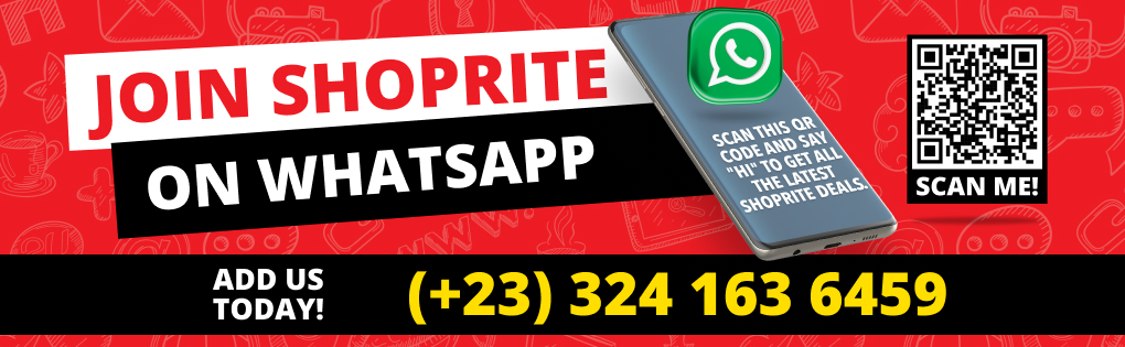 JOIN SHOPRITE ON WHATSAPP