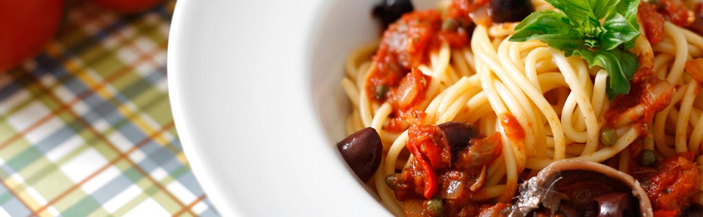 Pasta Puttanesca Pasta Puttanesca