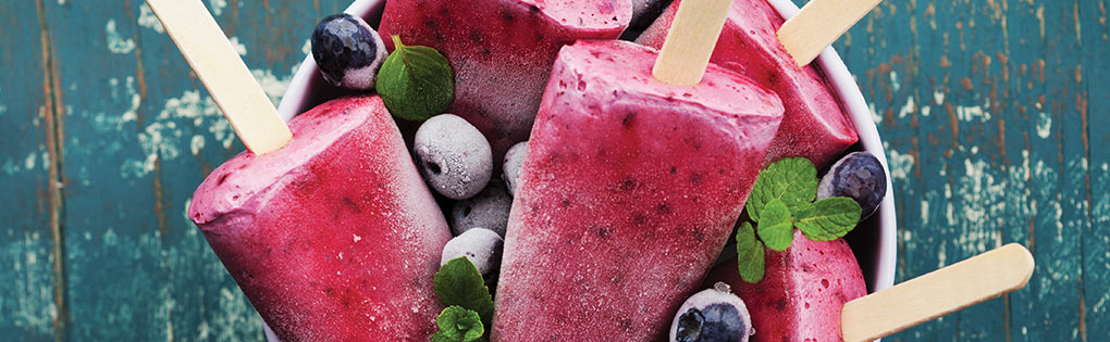 BERRY ICE CREAM LOLLIES BERRY ICE CREAM LOLLIES