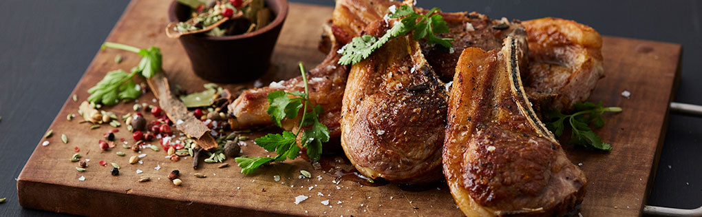 CURRIED LAMB CHOPS CURRIED LAMB CHOPS