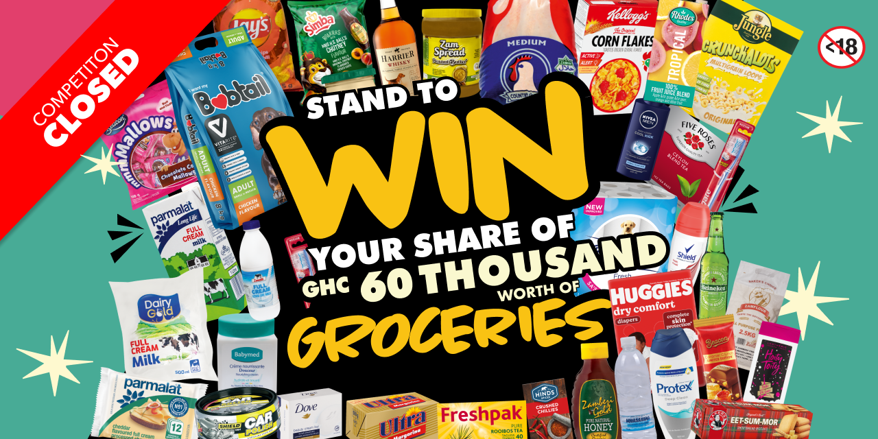 WIN GROCERIES FOR A YEAR