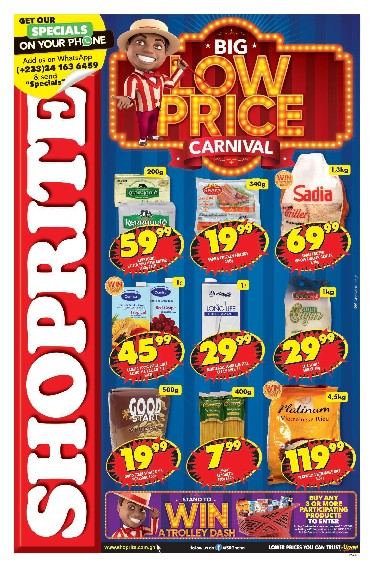 specials leaflet