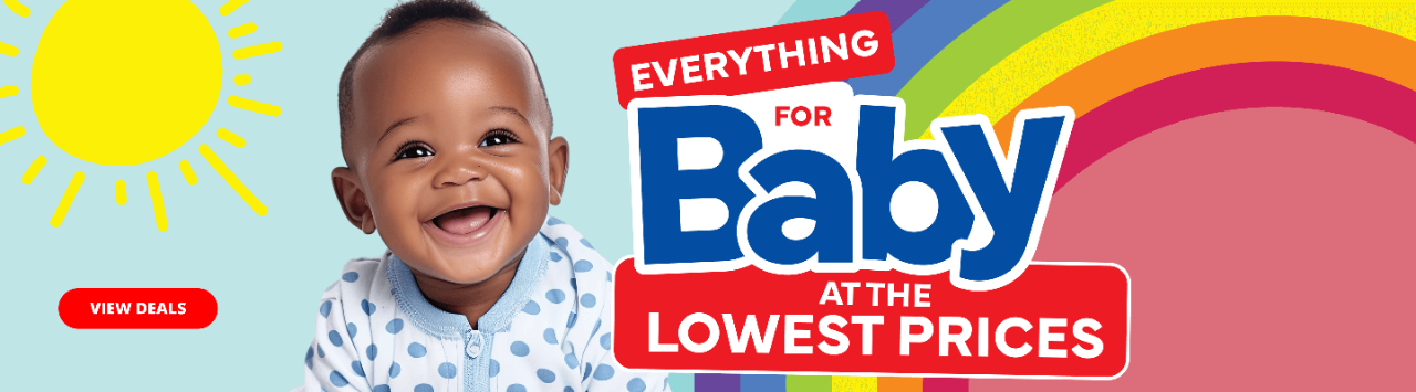 Everything for Baby at the Lowest prices