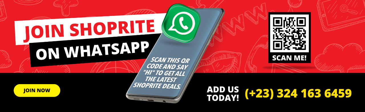 JOIN SHOPRITE ON WHATSAPP