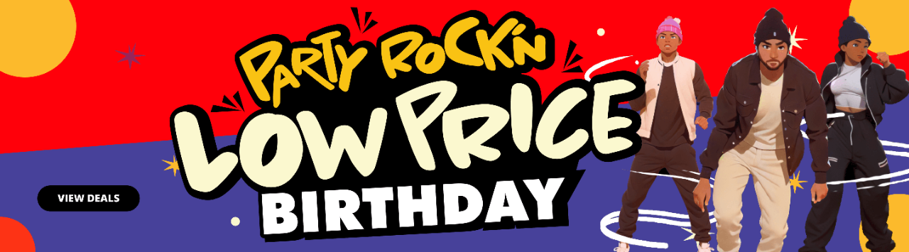 We're turning up the party! Birthday celebration means party-rocking deals and low prices on everything you love. Offers valid until 8 September 2025. View more