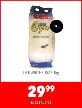 LELE WHITE SUGAR 1KG - 29.99