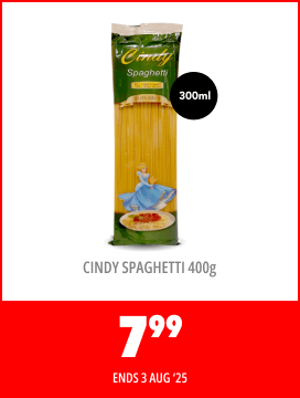 CINDY SPAGHETTI 400g - 7.99