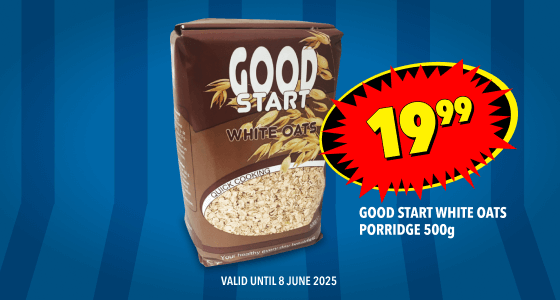 GOOD START WHITE OATS PORRIDGE 500g