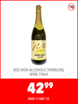 Kiss non-alcoholic sparkling wine