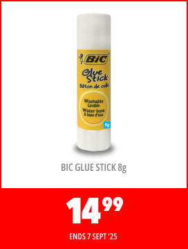 BIC GLUE STICK 8g, 14,99