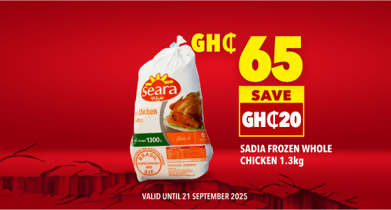 SADIA FROZEN WHOLE CHICKEN 1.3KG