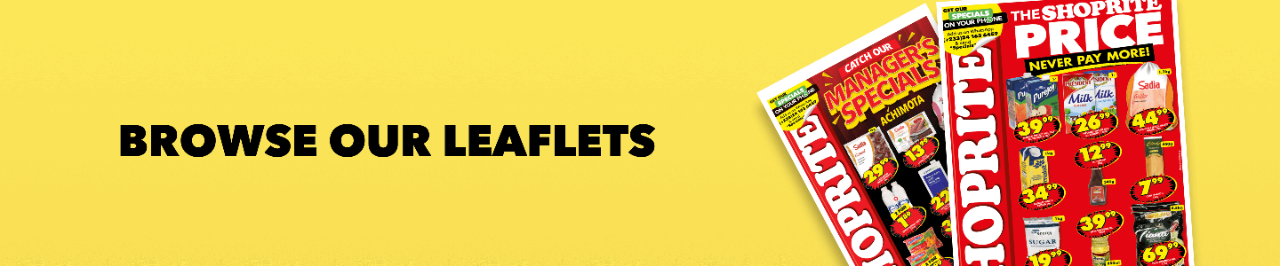 Browse our leaflets